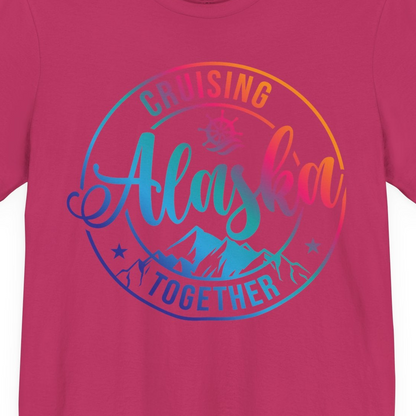 Cruising Alaska Together Shirt Premium T-Shirt – Berry – Alaska Cruise Shirts Close Up
