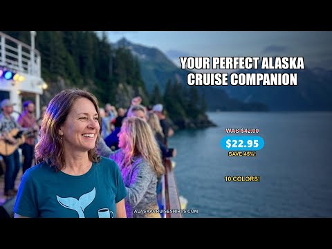 Retired Whale Watching and Napping Shirt - Alaska Cruise Coffee Tee — T-Shirt - Video Demo
