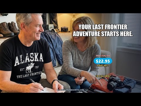 Vintage Alaska Moose Shirt - Distressed Last Frontier Wildlife Tee — T-Shirt - Video Demo