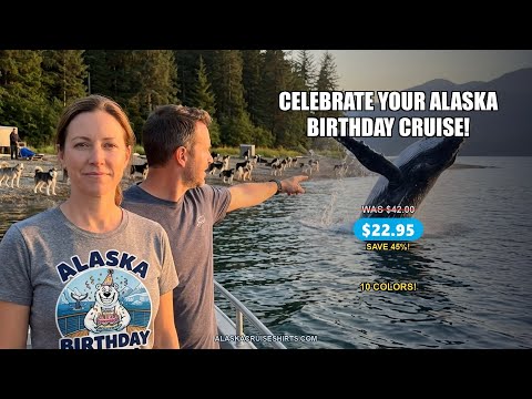 Alaska Birthday Crew Party Animals Polar Bear Cruise Shirt — T-Shirt - Video Demo