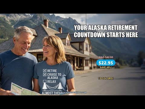 Alaska Cruise Retirement Checklist Shirt - Funny Almost There Tee — T-Shirt - Video Demo