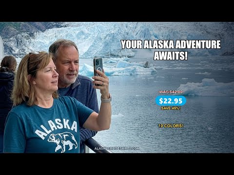 Alaska Bear Silhouette Wildlife Shirt - Bold Nature Inspired Tee — T-Shirt - Video Demo