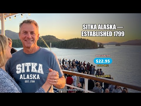 Sitka Alaska Established 1799 Vintage Souvenir Shirt — T-Shirt - Video Demo