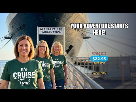 It’s Cruise Time Nautical Vacation Shirt for Cruise Travelers — T-Shirt - Video Demo