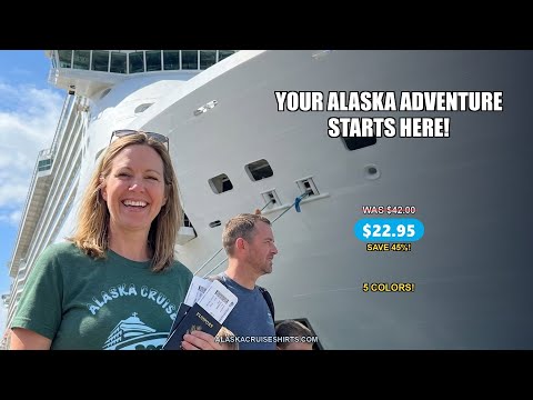 Alaska Cruise 2026 Shirt - Family Adventure Wildlife Nature Graphic Tee — T-Shirt - Video Demo