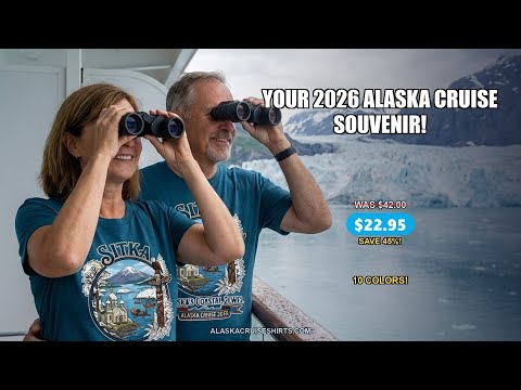 Sitka Alaska Cruise 2026 Alaska's Coastal Jewel Travel Souvenir Shirt — T-Shirt - Video Demo