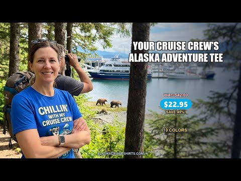 Chillin With My Cruise Crew Cute Penguins Alaska Cartoon Shirt — T-Shirt - Video Demo