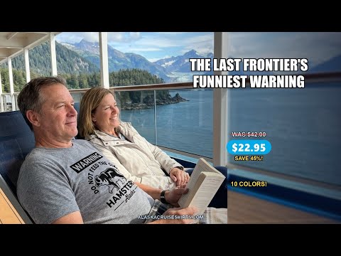 Funny Alaska Bear Warning Parody Do Not Feed the Giant Hamsters Shirt — T-Shirt - Video Demo