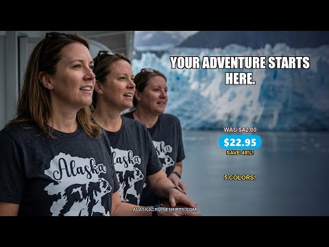Alaska Bear Silhouette Shirt - Bold Wilderness Wildlife Graphic Tee — T-Shirt - Video Demo
