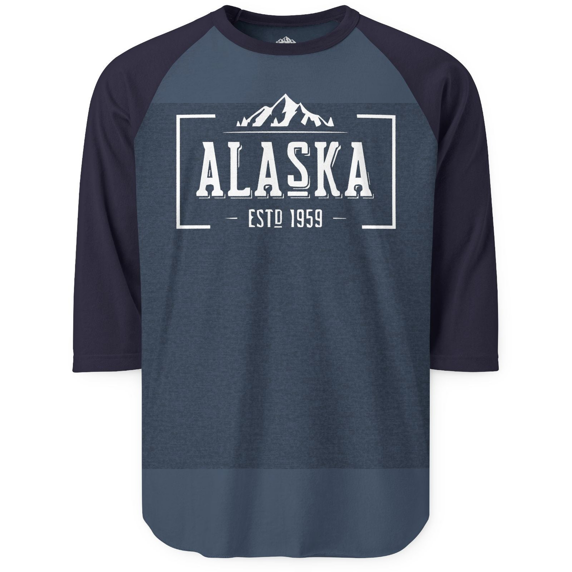 Vintage Alaska Estd 1959 Shirt 3/4 Sleeve Raglan Shirt – Alaska Cruise Shirts