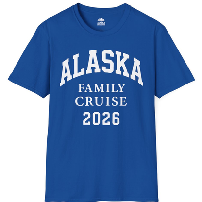 Alaska Family Cruise 2026 Matching Vacation Shirt for Groups – Royal – Alaska Cruise Shirts