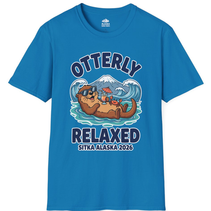 Otterly Relaxed Sitka Alaska 2026 Vacation Souvenir Shirt – Sapphire – Alaska Cruise Shirts