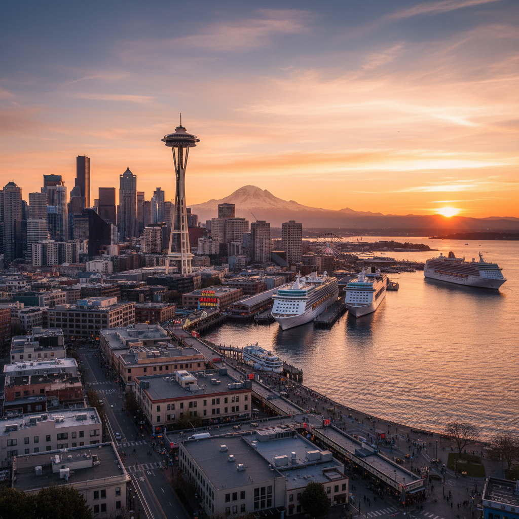 Seattle Washington cruise port hero image