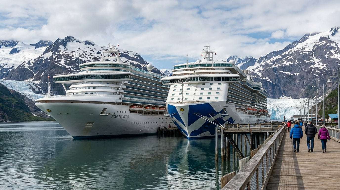 STAR PRINCESS vs. Other Princess Cruises Ships: Alaska Experience Showdown - Alaska cruise travel guide
