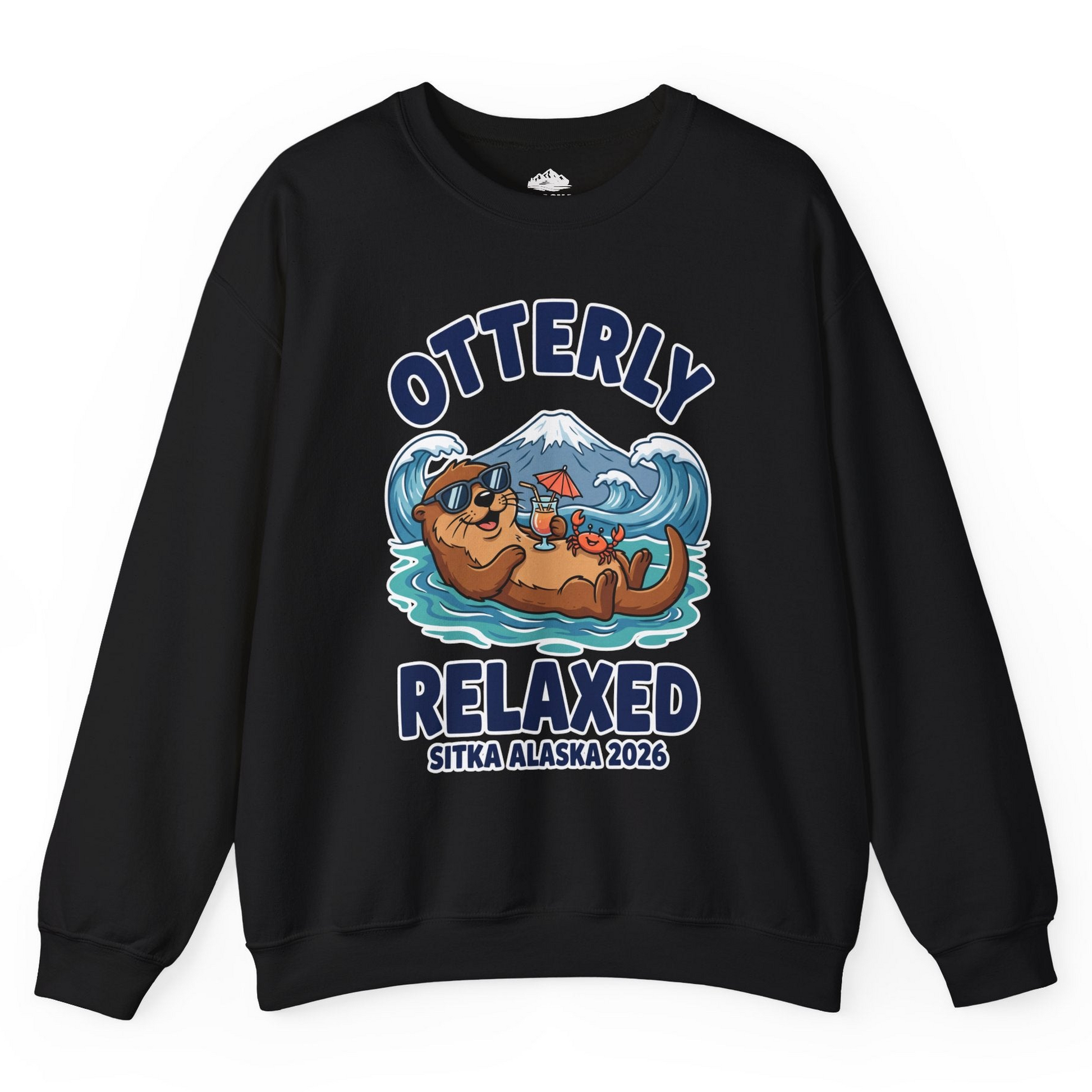 Otterly Relaxed Sitka Alaska 2026 Vacation Souvenir Shirt — Sweatshirt Sweatshirt – Alaska Cruise Shirts