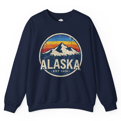 Alaska Vintage sweatshirt Sweatshirt – Alaska Cruise Shirts