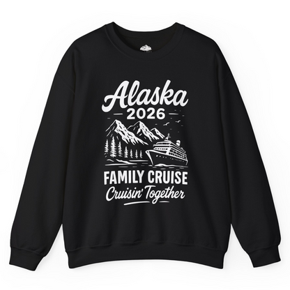Alaska Family Cruise 2026 Cruisin Together Matching Shirt — Sweatshirt Sweatshirt – Alaska Cruise Shirts