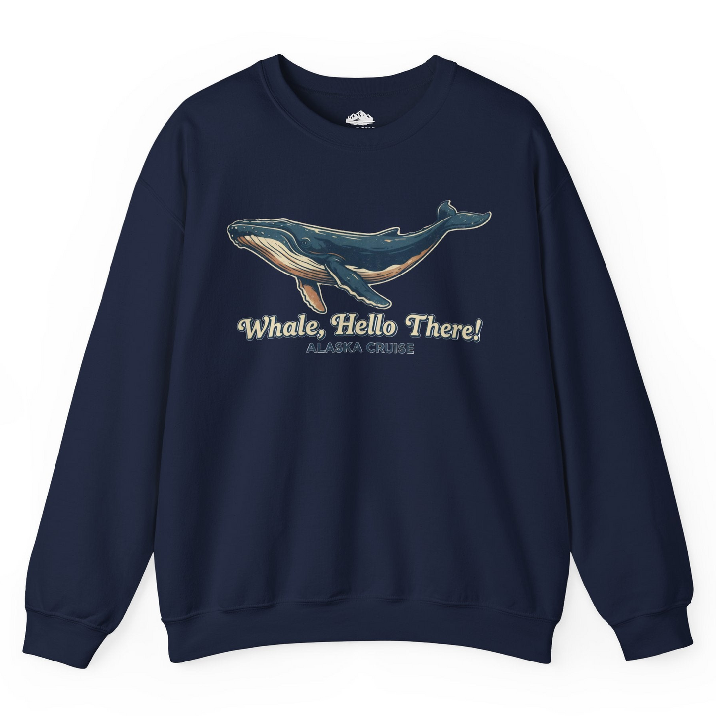 Whale Hello There Alaska Cruise sweatshirt Sweatshirt – Alaska Cruise Shirts
