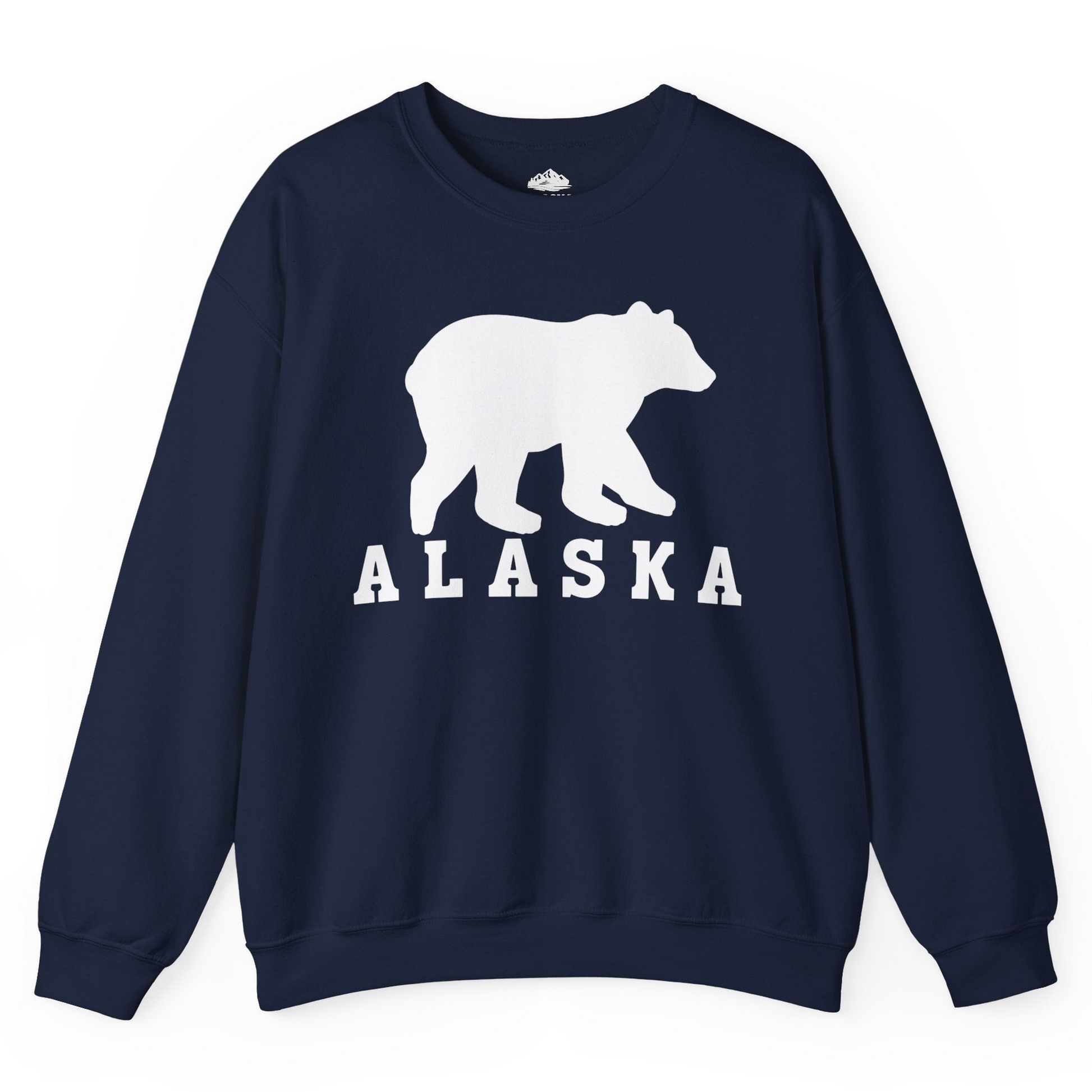 Alaska Bear Silhouette Shirt Sweatshirt – Alaska Cruise Shirts