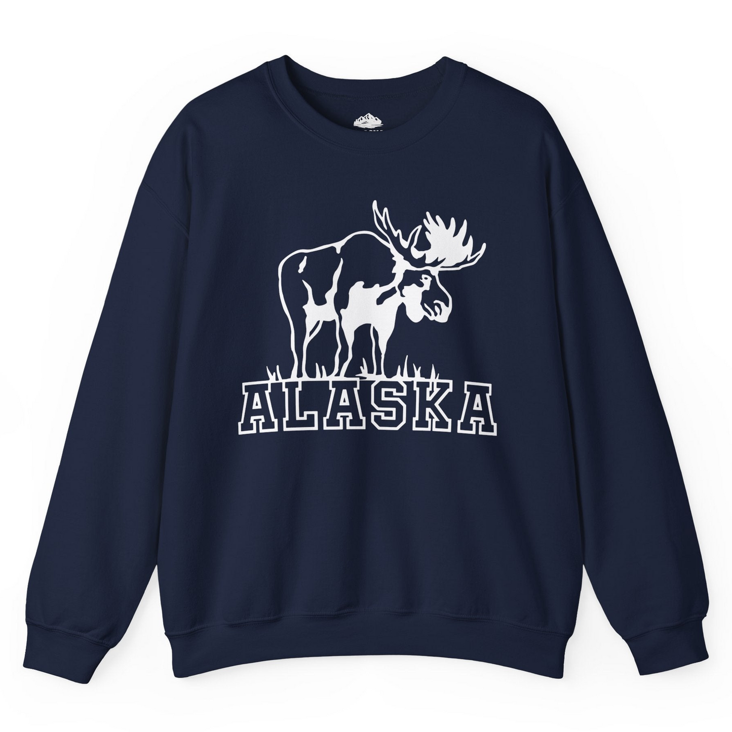Alaska Moose Silhouette Shirt Sweatshirt – Alaska Cruise Shirts