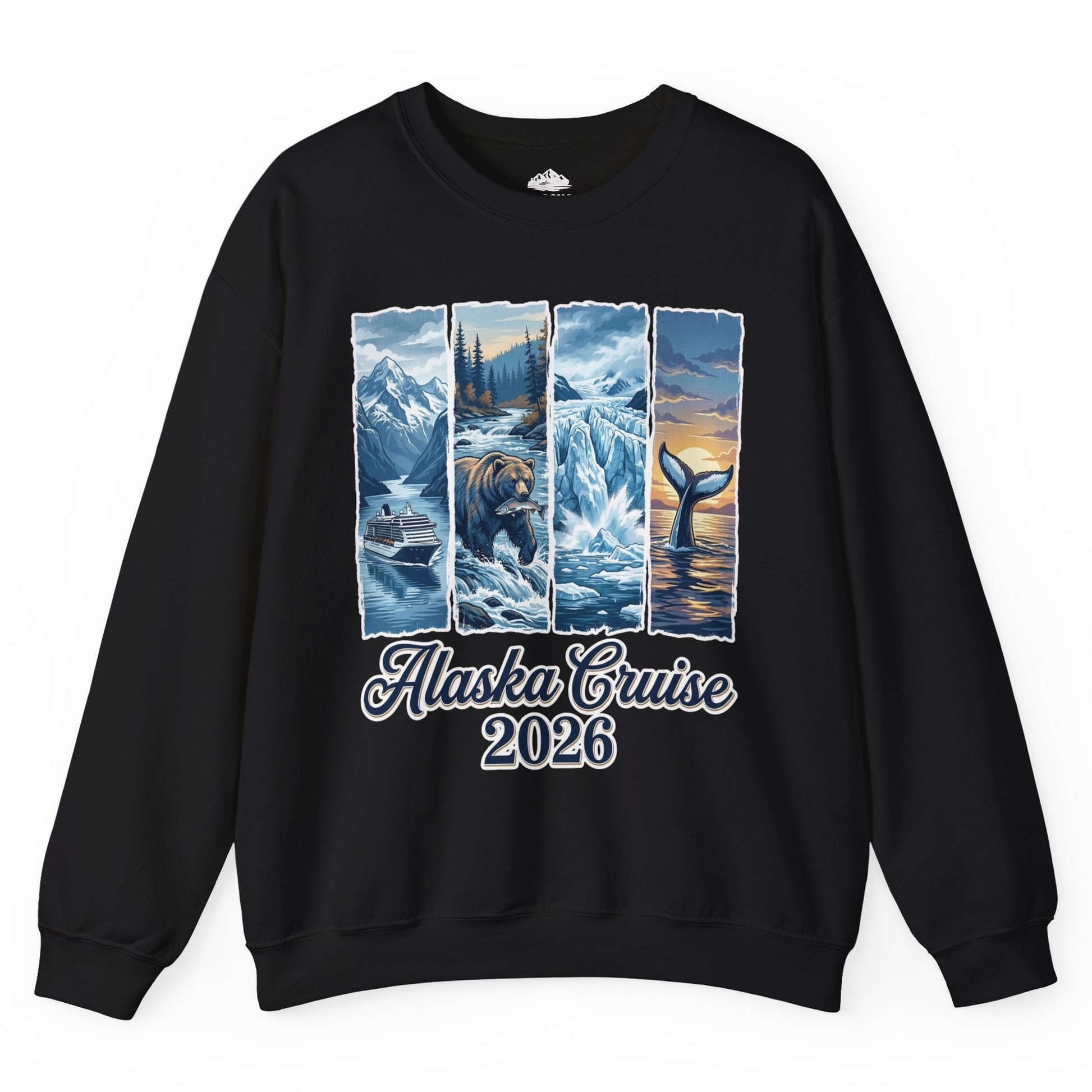 Alaska Cruise 2026 Scenic Wildlife Adventure Souvenir Shirt — Sweatshirt Sweatshirt – Alaska Cruise Shirts