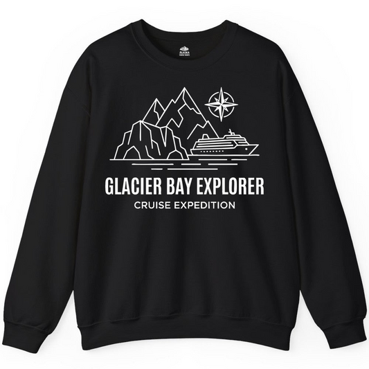 Glacier Bay Alaska Cruise Shirt Sweatshirt – Alaska Cruise Shirts