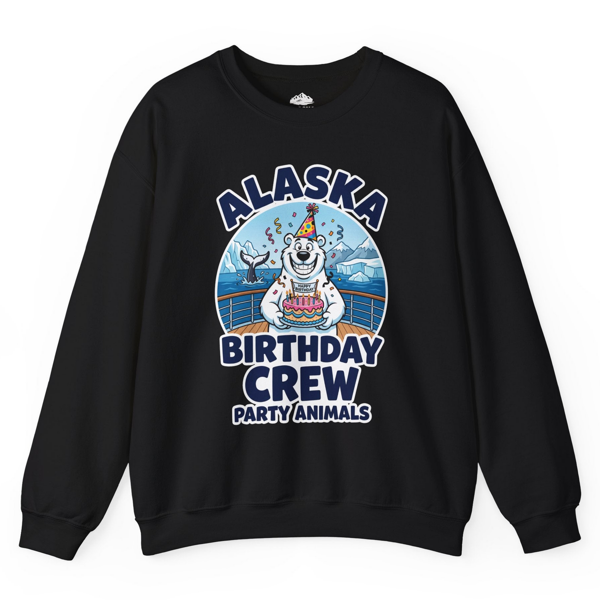 Alaska Birthday Crew Party Animals Polar Bear Cruise Shirt — Sweatshirt Sweatshirt – Alaska Cruise Shirts
