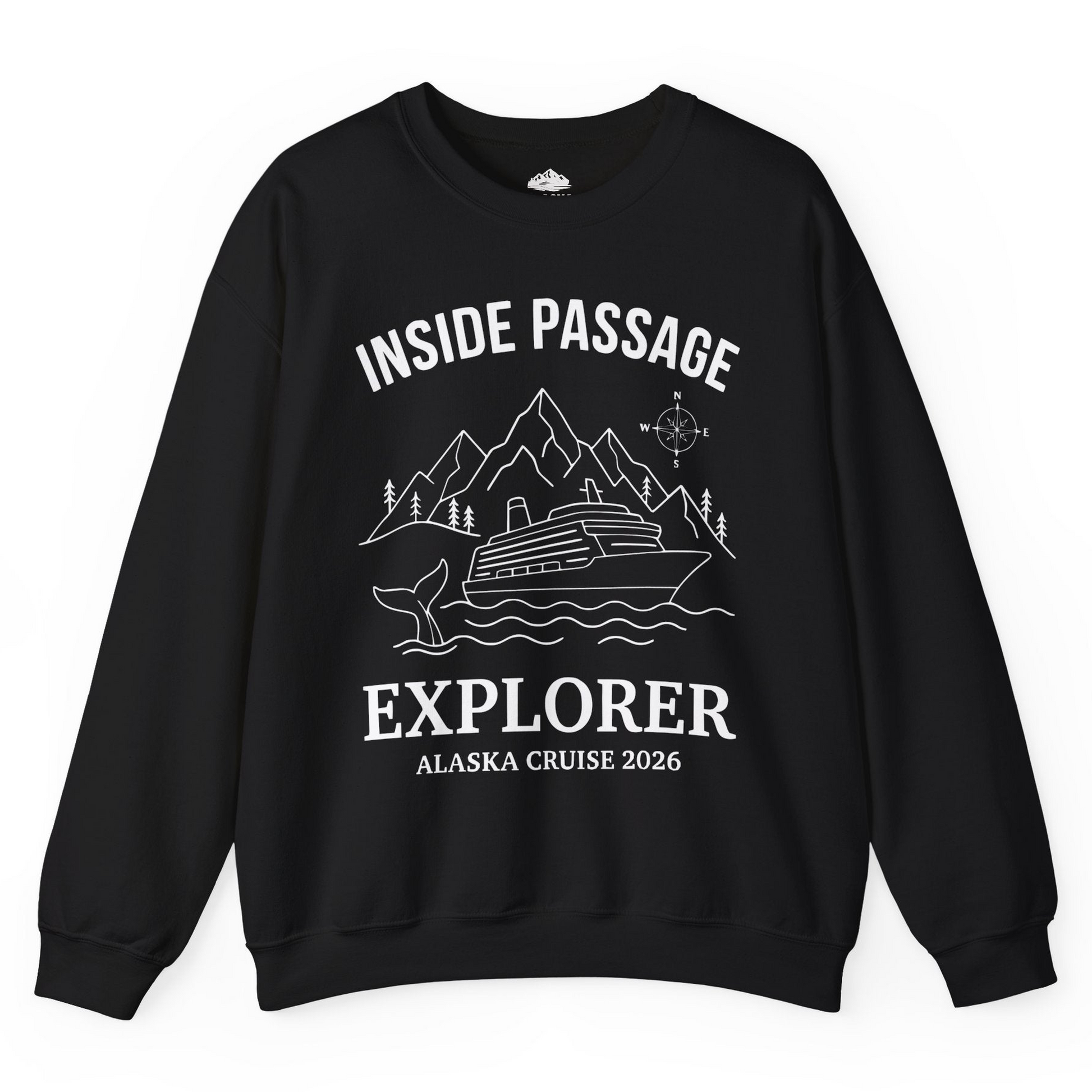 Inside Passage Explorer Alaska Cruise Adventure 2026 Shirt — Sweatshirt Sweatshirt – Alaska Cruise Shirts