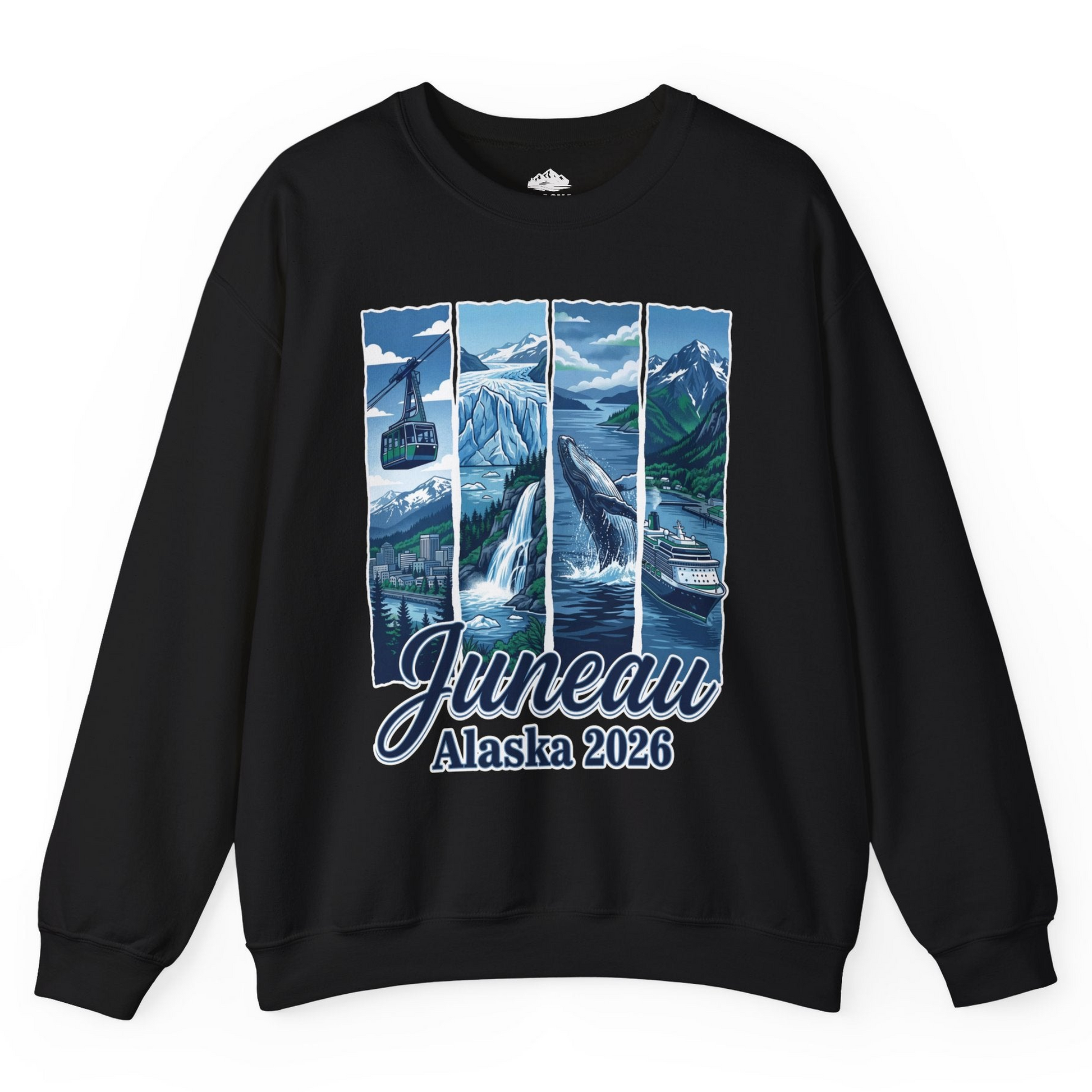 Juneau Alaska 2026 Cruise and Nature Souvenir Shirt — Sweatshirt Sweatshirt – Alaska Cruise Shirts