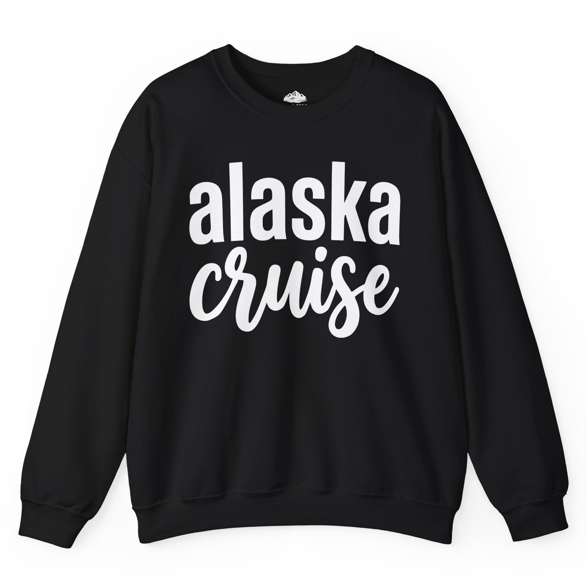 Bold Alaska Cruise Typography Shirt for Vacation Memories — Sweatshirt Sweatshirt – Alaska Cruise Shirts
