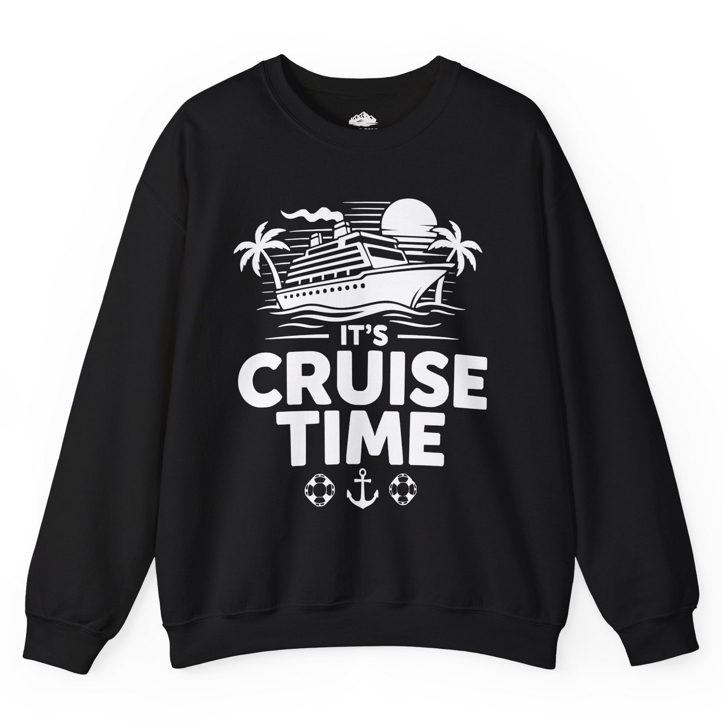 It’s Cruise Time Bold Nautical Vacation Shirt for Cruise Enthusiasts — Sweatshirt Sweatshirt – Alaska Cruise Shirts