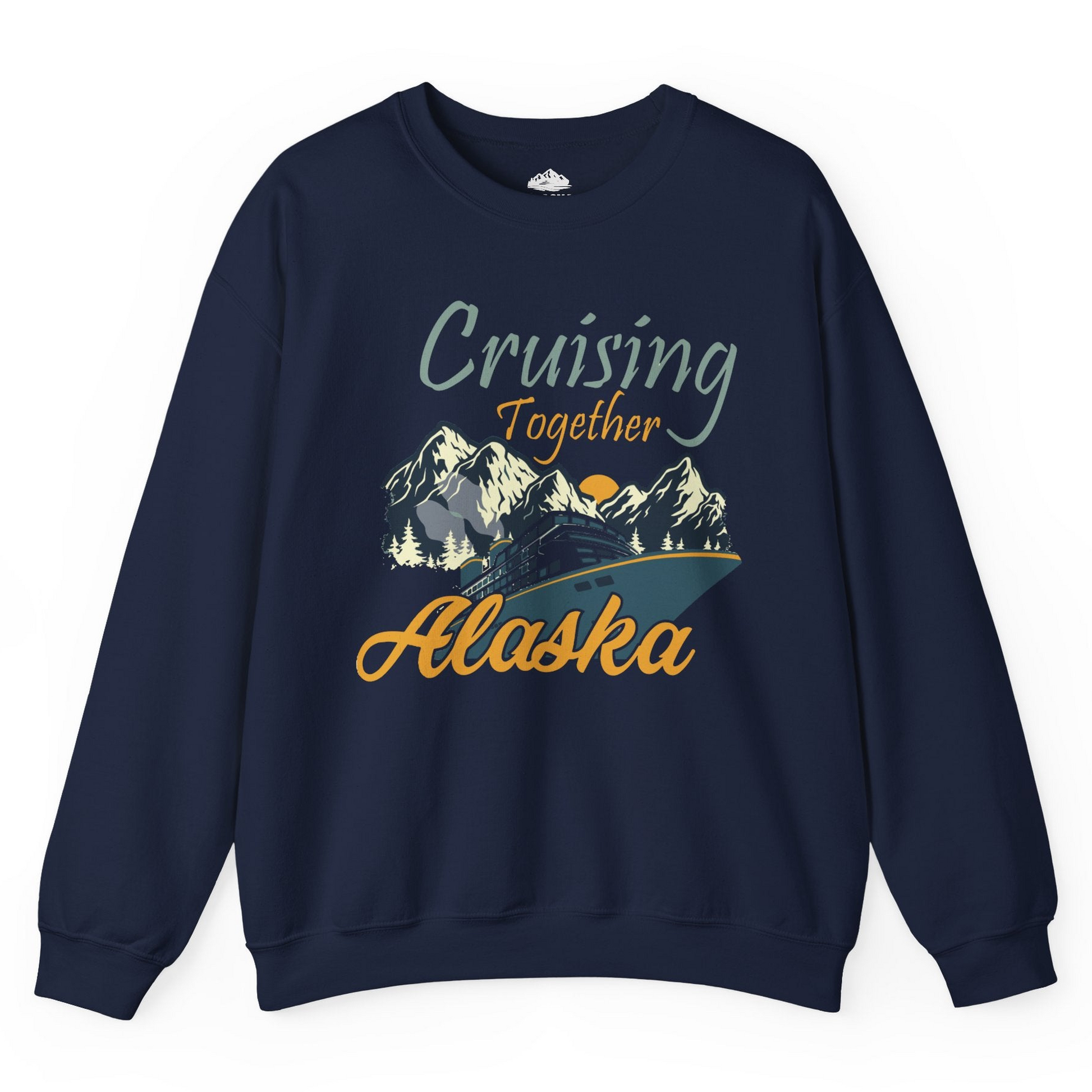 Cruising Together Alaska Mountains Family Alaska Cruise Adventure Shirt — Sweatshirt Sweatshirt – Alaska Cruise Shirts