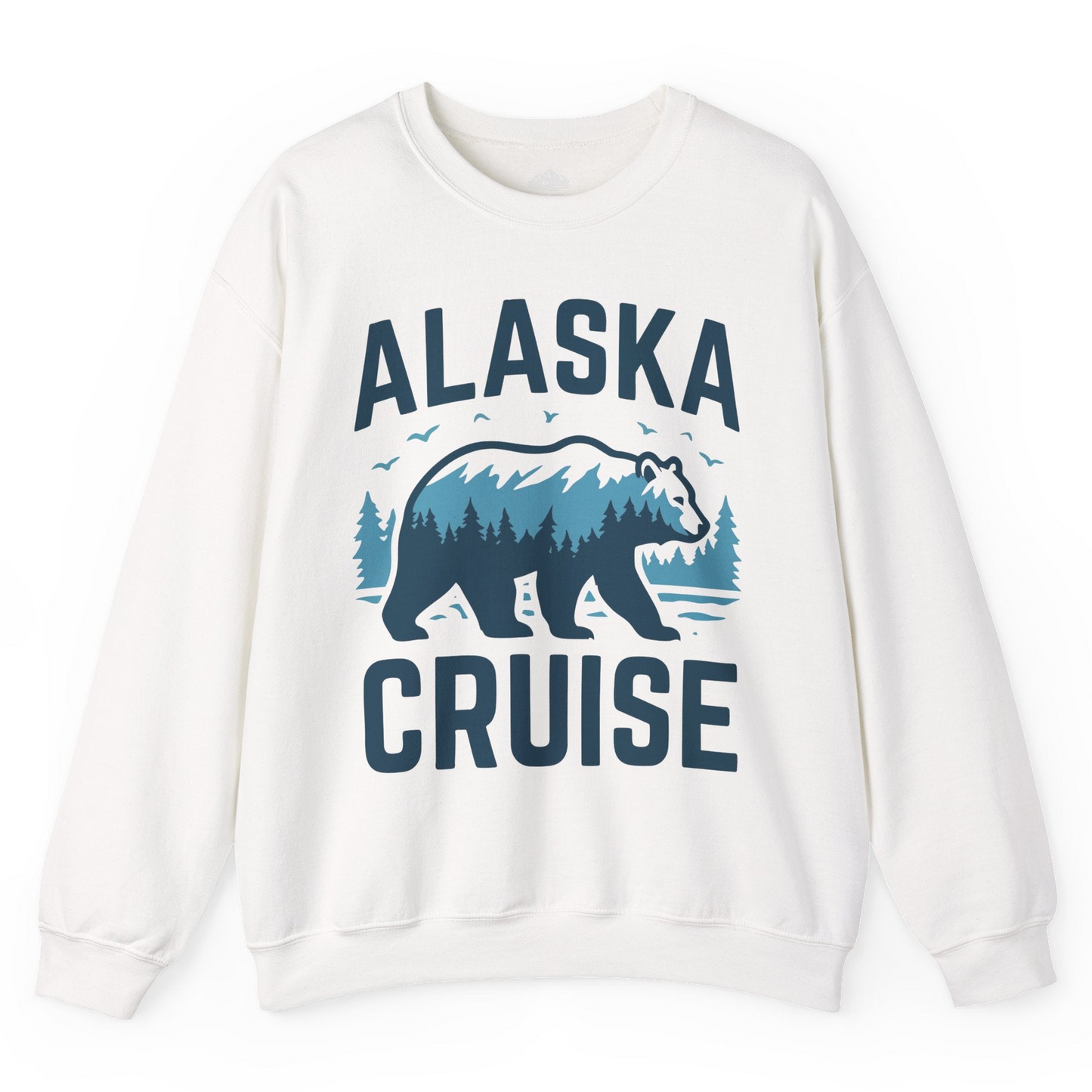 Alaska Cruise Shirt Bear Silhouette Forest Wildlife Nature Tee — Sweatshirt Sweatshirt – Alaska Cruise Shirts