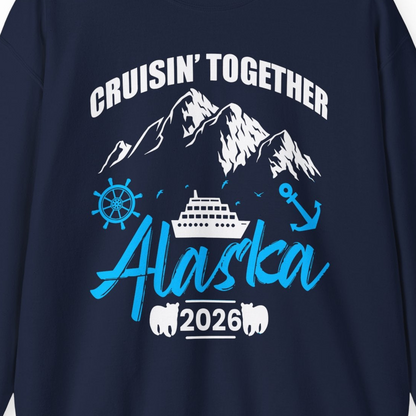 Alaska Cruise Group Adventure Shirt Sweatshirt – Alaska Cruise Shirts Close Up