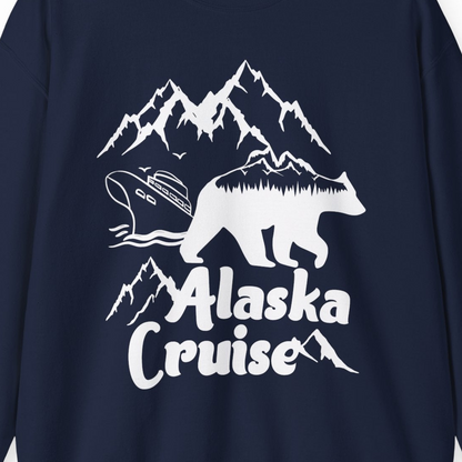 Alaska Cruise Shirt Sweatshirt – Alaska Cruise Shirts Close Up
