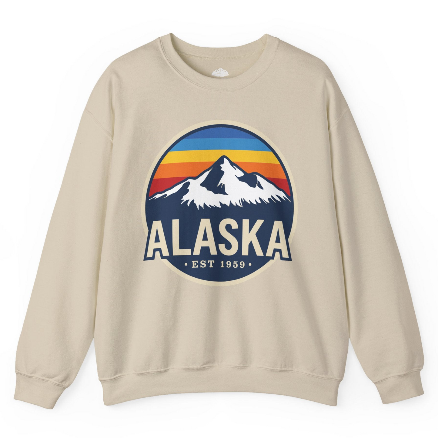 Alaska Vintage Shirt Sweatshirt – Sand – Alaska Cruise Shirts