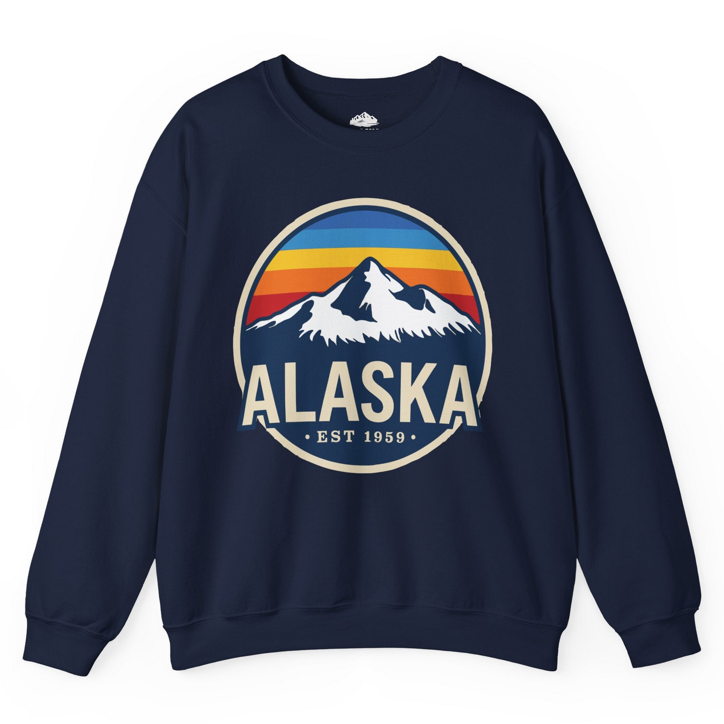 Alaska Vintage Shirt Sweatshirt – Navy – Alaska Cruise Shirts