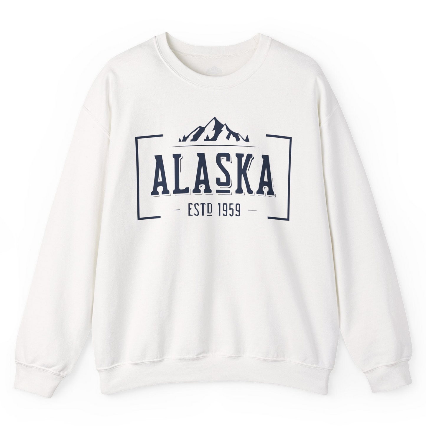 Vintage Alaska Estd 1959 Shirt Sweatshirt – White – Alaska Cruise Shirts