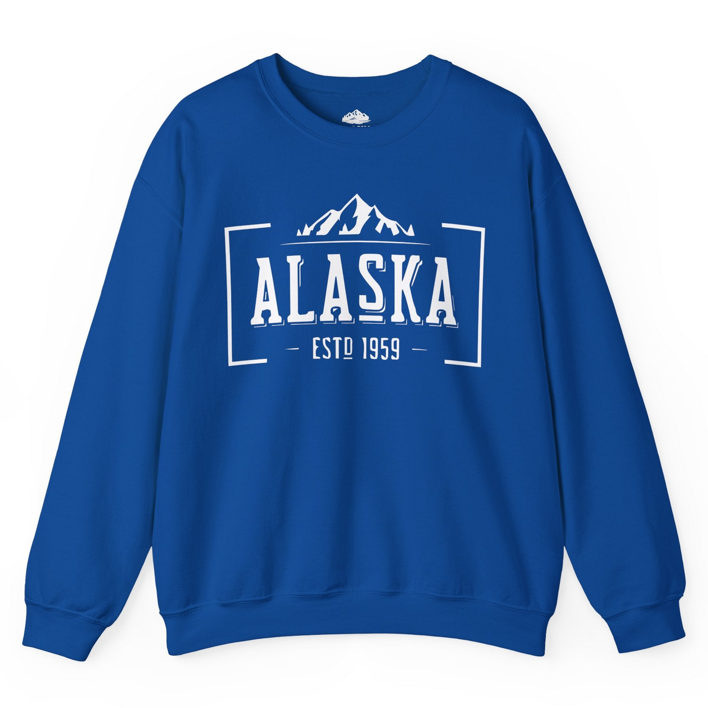 Vintage Alaska Estd 1959 Shirt Sweatshirt – Royal – Alaska Cruise Shirts