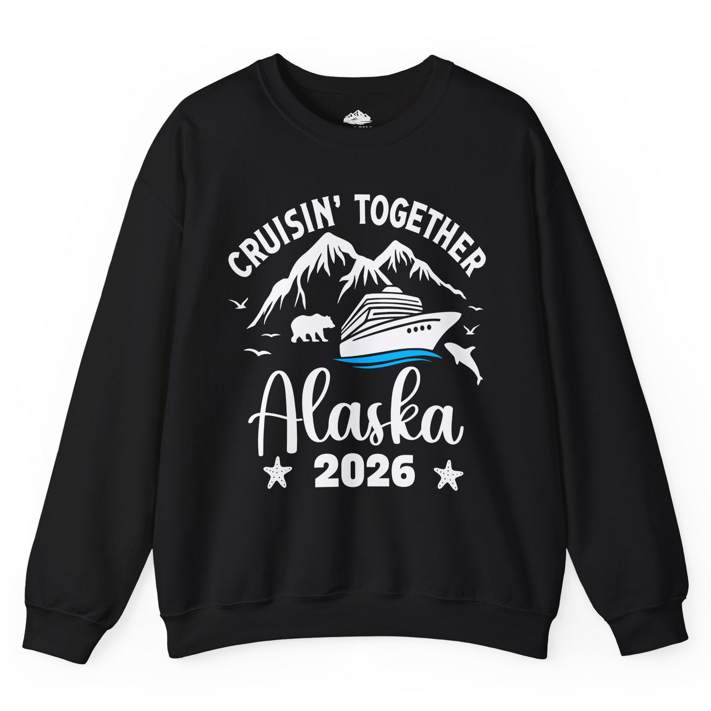 Alaska Cruise Adventure 2026 Shirt Sweatshirt – Black – Alaska Cruise Shirts