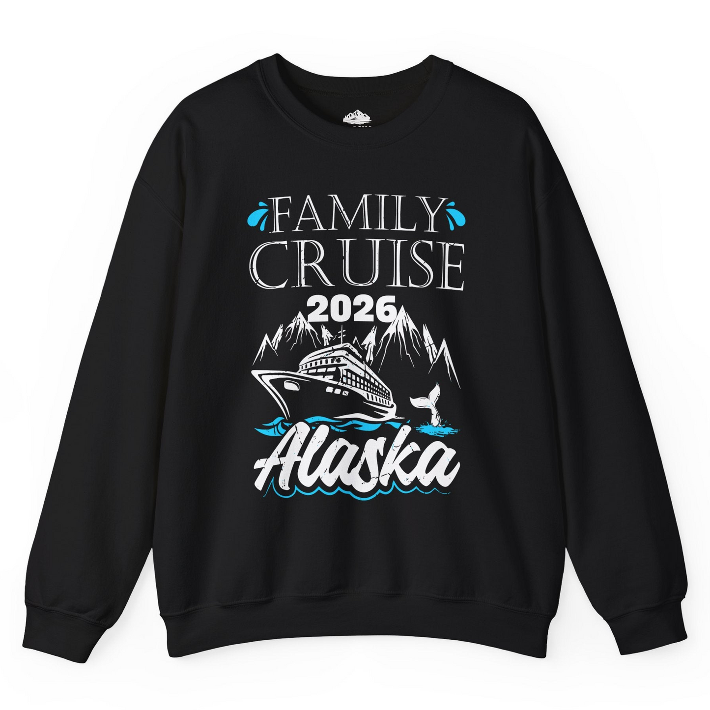Alaska Family Cruise Shirt Sweatshirt – Black – Alaska Cruise Shirts