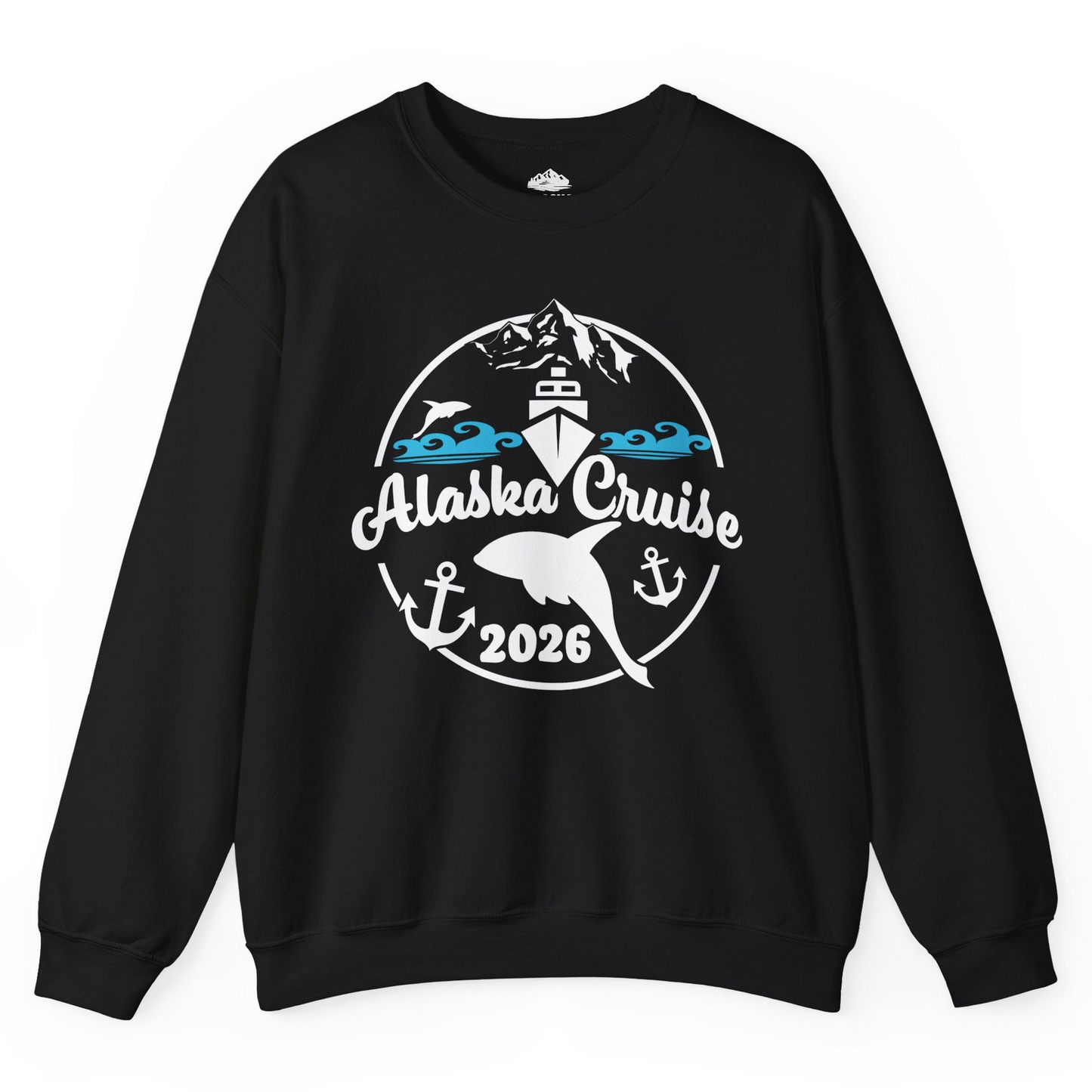 Alaska Cruise 2026 Shirt Sweatshirt – Black – Alaska Cruise Shirts