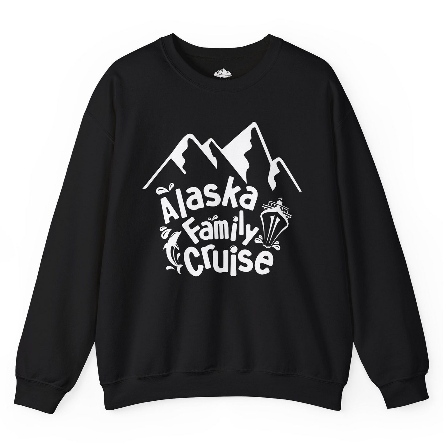Alaska Family Cruise Adventure Shirt Sweatshirt – Black – Alaska Cruise Shirts
