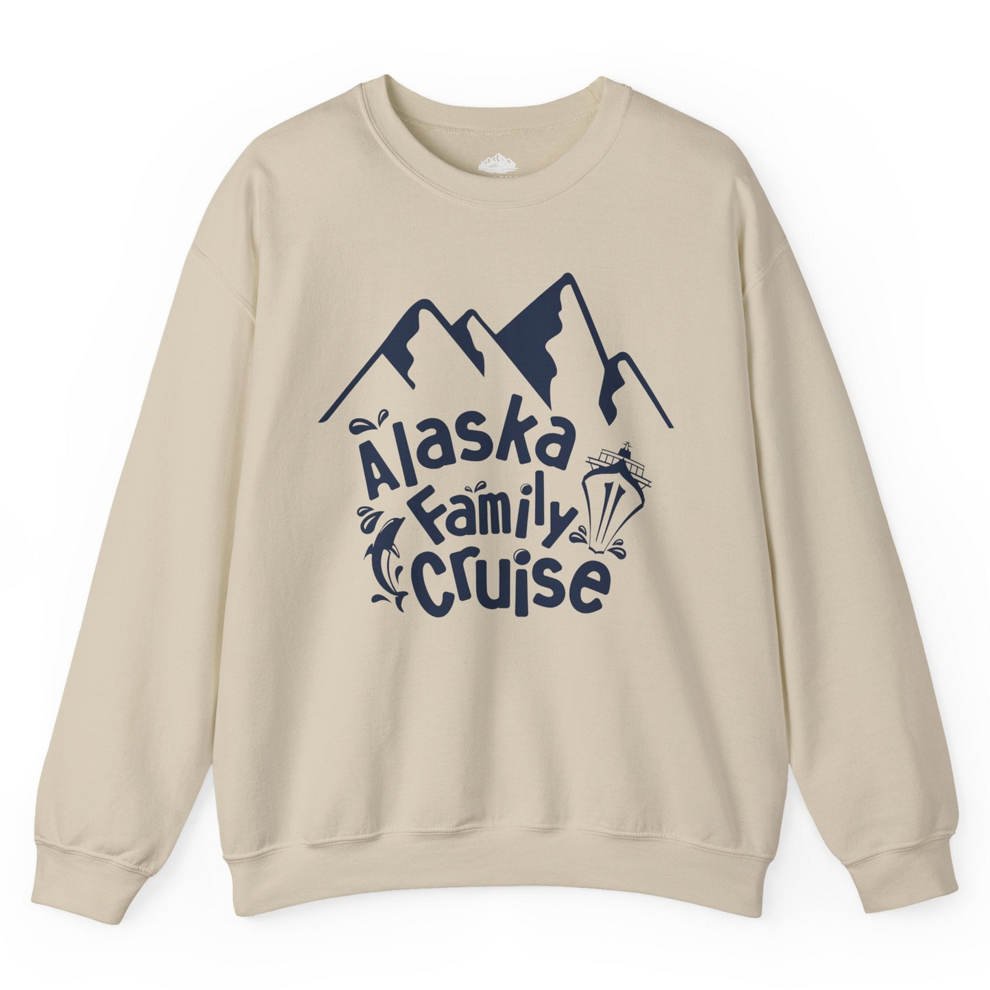 Alaska Family Cruise Adventure Shirt Sweatshirt – Sand – Alaska Cruise Shirts