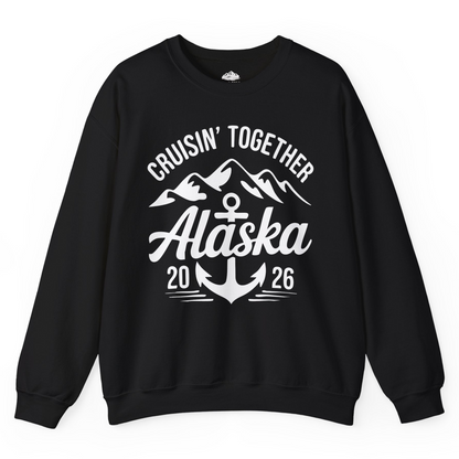 Alaska Cruise Shirt Sweatshirt – Black – Alaska Cruise Shirts