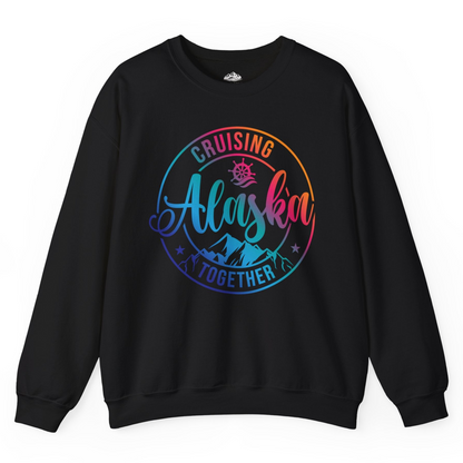 Cruising Alaska Together Shirt Sweatshirt – Black – Alaska Cruise Shirts
