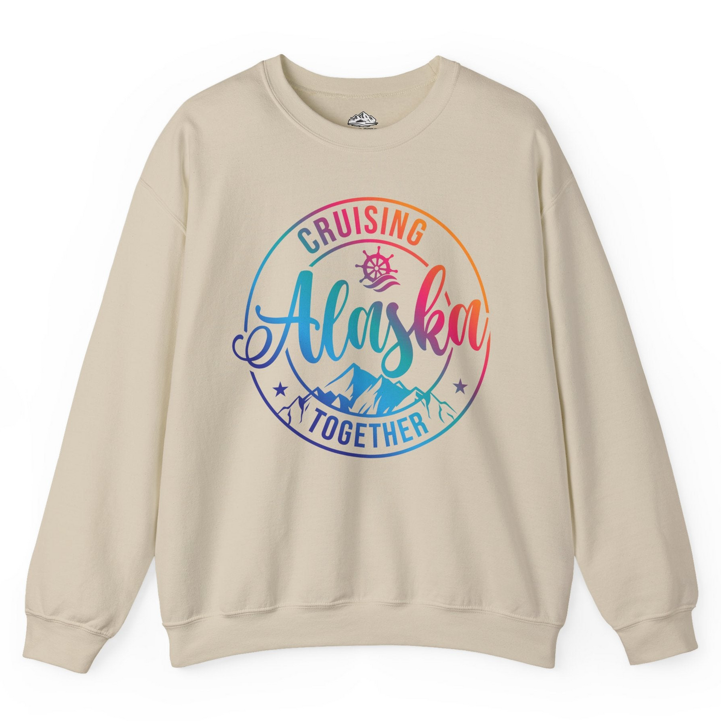 Cruising Alaska Together Shirt Sweatshirt – Sand – Alaska Cruise Shirts