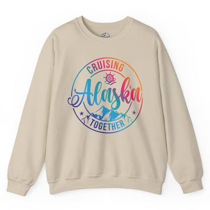 Cruising Alaska Together Shirt Sweatshirt – Sand – Alaska Cruise Shirts