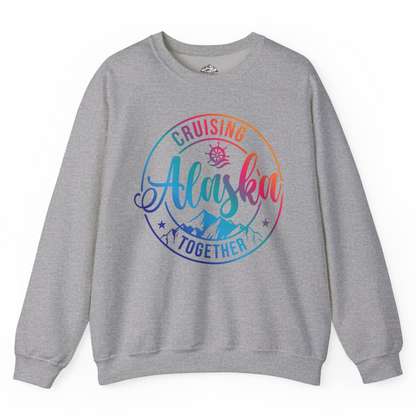 Cruising Alaska Together Shirt Sweatshirt – Sport Grey – Alaska Cruise Shirts