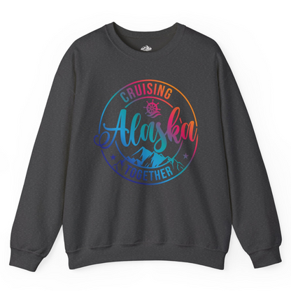 Cruising Alaska Together Shirt Sweatshirt – Dark Heather – Alaska Cruise Shirts